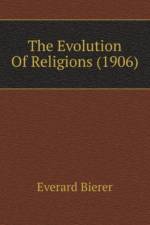 Evolution Of Religions (1906) af Bierer Everard