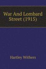 War And Lombard Street (1915) af Withers Hartley