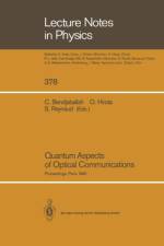 Quantum Aspects of Optical Communications