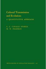Cultural Transmission and Evolution af L L Cavalli-sforza