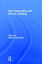 Gay Personality And Sexual Labeling af Phd Dececco