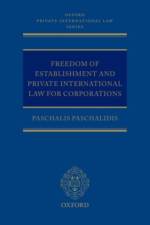 Freedom of Establishment and Private International Law for Corporations af Paschalis ( Paschalidis