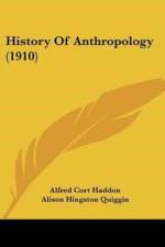 History Of Anthropology (1910) af Cort Haddon Alfred