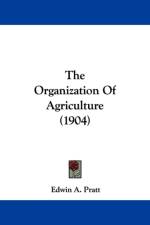Organization Of Agriculture (1904) af A. Pratt Edwin