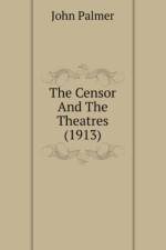 Censor And The Theatres (1913) af Palmer John