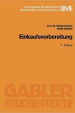 Einkaufsvorbereitung af Walter Dorsch