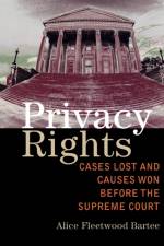 Privacy Rights af Alice Fleetwood Bartee