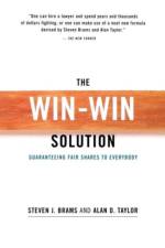 The Win-Win Solution af Steven J. (New York University) Brams