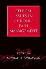 Ethical Issues in Chronic Pain Management af Schatman (Michael) E.