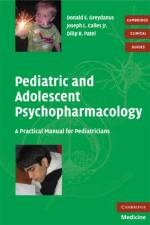 Pediatric and Adolescent Psychopharmacology af Donald E. (Michigan State University) Greydanus