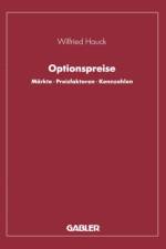 Optionspreise af Wilfried Hauck