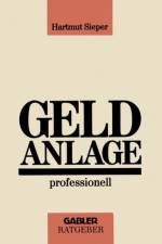 Geldanlage Professionell af Hartmut Sieper