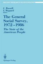 General Social Survey, 1972-1986 af Charlos H. Russell