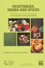 Vegetables, Herbs and Spices
