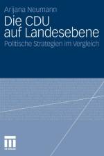 Die Cdu Auf Landesebene af Arijana Neumann