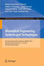 Biomedical Engineering Systems and Technologies