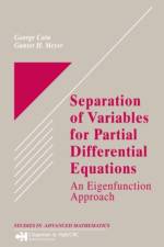 Separation of Variables for Partial Differential Equations af George Cain