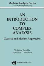 An Introduction to Complex Analysis af Wolfgang (Graz University of Technology Tutschke