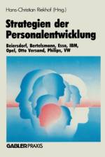 Strategien Der Personalentwicklung