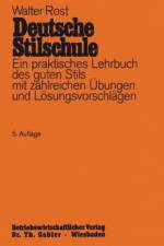 Deutsche Stilschule af Walter Rost