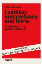 Familienunternehmen und Borse af Walter Schurmann