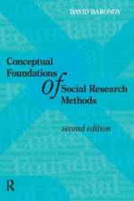 Conceptual Foundations of Social Research Methods af David Baronov