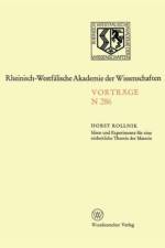 Ideen und Experimente fur Eine Einheitliche Theorie der Materie af Horst Rollnik