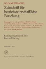 Leitungsorganisation und Personalfuhrung