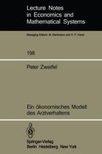 Ein Okonomisches Modell Des Arztverhaltens af Peter Zweifel