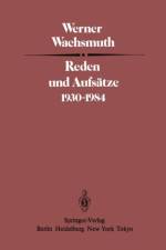 Reden und Aufsatze 1930-1984 af W. Wachsmuth