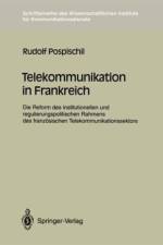 Telekommunikation in Frankreich af Rudolf Pospischil