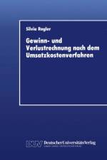 Gewinn- und Verlustrechnung Nach dem Umsatzkostenverfahren af Silvia Rogler