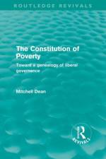 The Constitution of Poverty (Routledge Revivals) af Mitchell (Macquarie University Dean