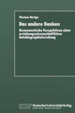 Andere Denken af Thomas Hartge