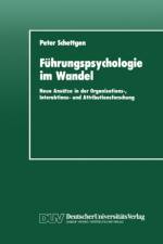 Fuhrungspsychologie im Wandel af Peter Schettgen