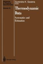 Thermodynamic Data
