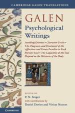 Galen: Psychological Writings