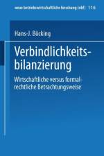 Verbindlichkeitsbilanzierung af Hans-J Boecking