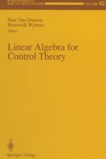 Linear Algebra for Control Theory