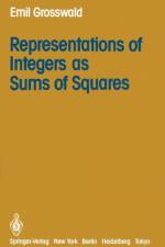 Representations of Integers as Sums of Squares af E. Grosswald