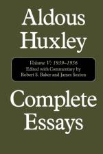 Complete Essays af Aldous Huxley