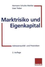 Marktrisiko und Eigenkapital af Hermann Schulte-Mattler