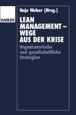Lean Management - Wege aus der Krise