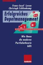 Erfolgreiches Depotmanagement af Franz-Josef Leven