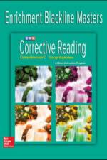 Corrective Reading Comprehension Level C, Enrichment Blackline Master af McGraw Hill