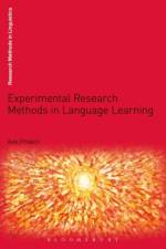 Experimental Research Methods in Language Learning af Aek (University of Sydney Phakiti
