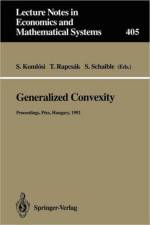 Generalized Convexity