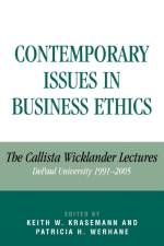 Contemporary Issues in Business Ethics