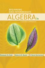 Beginning and Intermediate Algebra af Rosemary (Collin County Community College) Karr