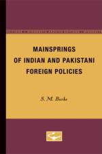 Mainsprings of Indian and Pakistani Foreign Policies af S.M. Burke